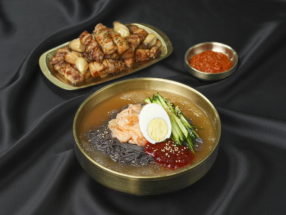 고기+냉면