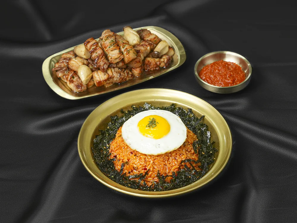 고기+볶음밥